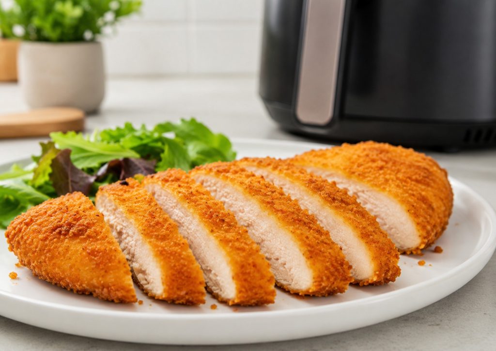 How Long to Cook Frozen Breaded Chicken Breast in an Air Fryer rozen breaded chicken breast in air fryer