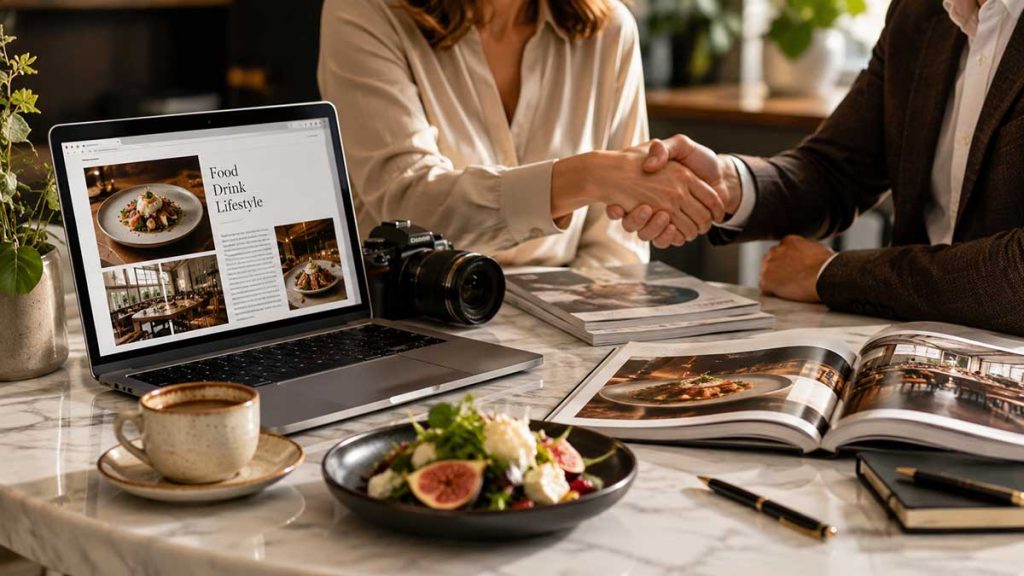 FEAST Online advertising and partnership enquiries for food and lifestyle brands