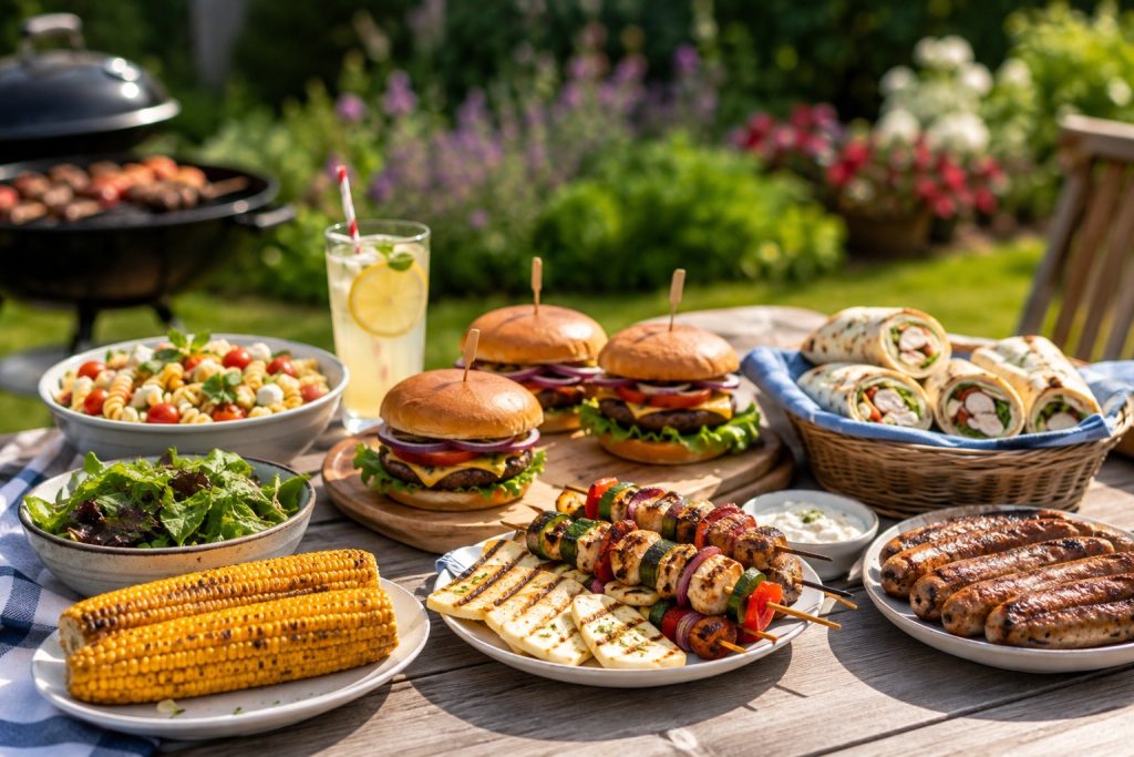 August Bank Holiday BBQ and picnic food ideas