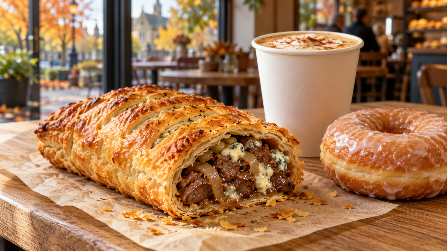 Greggs Autumn Menu 2026: Steak & Stilton Bake and Pumpkin Spice Drinks Return Greggs autumn menu 2026