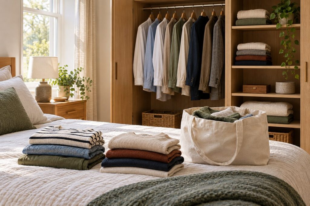 How to Declutter Your Wardrobe Without Throwing Everything Away How to declutter your wardrobe